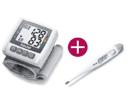 Baumanómetro de muñeca + termómetro digital